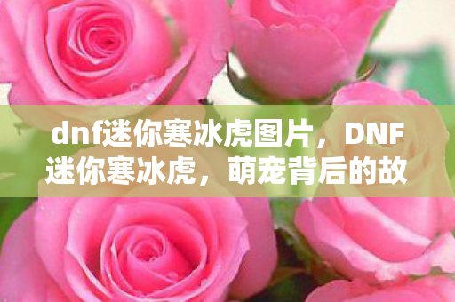 dnf迷你寒冰虎图片，DNF迷你寒冰虎，萌宠背后的故事与游戏文化