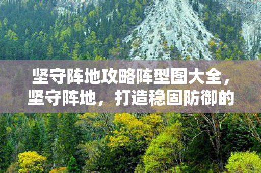 坚守阵地攻略阵型图大全，坚守阵地，打造稳固防御的攻略阵型图