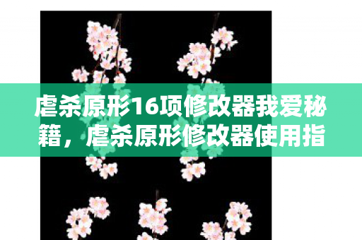 虐杀原形16项修改器我爱秘籍，虐杀原形修改器使用指南