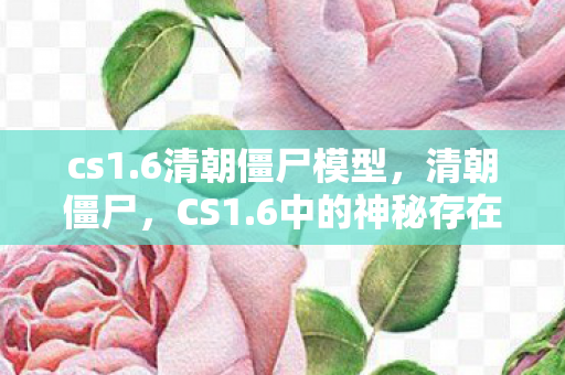 cs1.6清朝僵尸模型，清朝僵尸，CS1.6中的神秘存在
