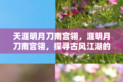 天涯明月刀南宫翎，涯明月刀南宫翎，探寻古风江湖的诗意与侠义