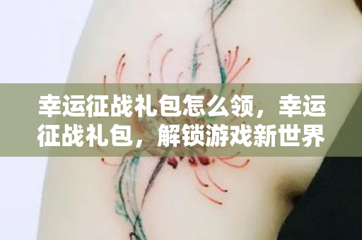 幸运征战礼包怎么领，幸运征战礼包，解锁游戏新世界的神秘钥匙