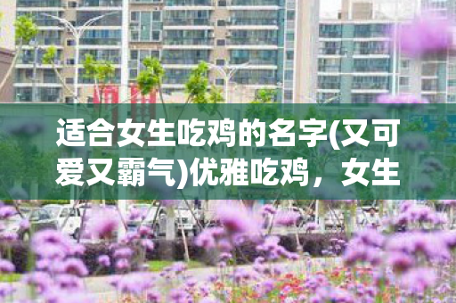 适合女生吃鸡的名字(又可爱又霸气)优雅吃鸡，女生专属昵称精选