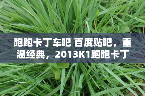 跑跑卡丁车吧 百度贴吧，重温经典，2013K1跑跑卡丁车职业联赛的那些精彩瞬间