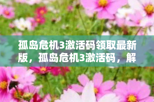 孤岛危机3激活码领取最新版，孤岛危机3激活码，解锁游戏世界的钥匙