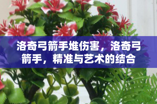洛奇弓箭手堆伤害，洛奇弓箭手，精准与艺术的结合