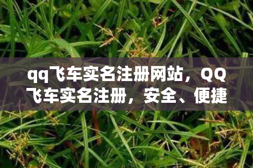 qq飞车实名注册网站，QQ飞车实名注册，安全、便捷与公平的赛车之旅