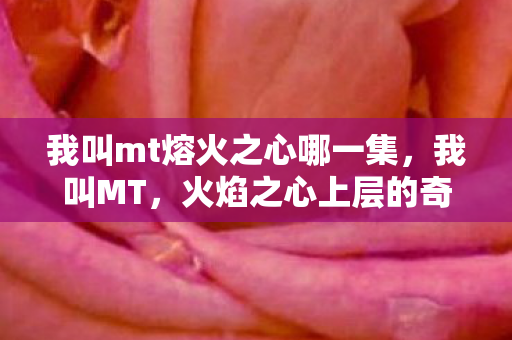 我叫mt熔火之心哪一集，我叫MT，火焰之心上层的奇幻之旅
