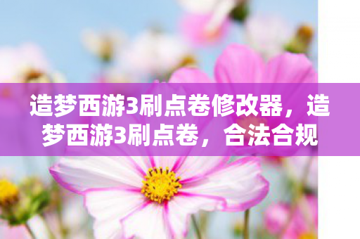 造梦西游3刷点卷修改器，造梦西游3刷点卷，合法合规的获取方式