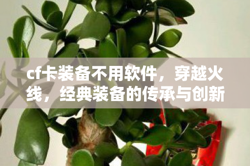 cf卡装备不用软件，穿越火线，经典装备的传承与创新