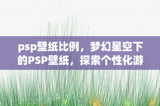 psp壁纸比例，梦幻星空下的PSP壁纸，探索个性化游戏世界的无限可能