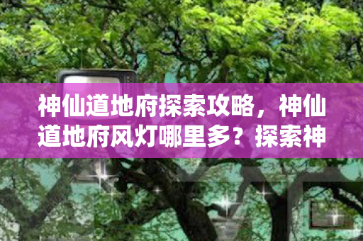 神仙道地府探索攻略，神仙道地府风灯哪里多？探索神秘副本的宝藏