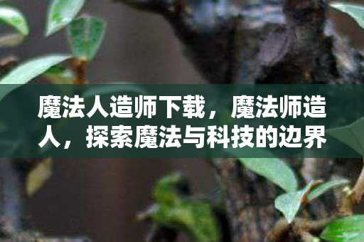 魔法人造师下载，魔法师造人，探索魔法与科技的边界