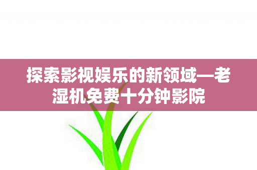 探索影视娱乐的新领域—老湿机免费十分钟影院
