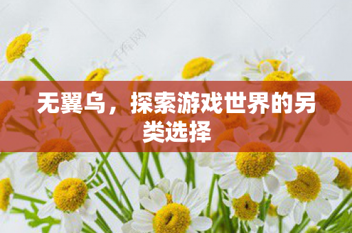 无翼乌，探索游戏世界的另类选择
