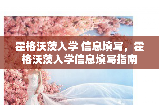 霍格沃茨入学 信息填写，霍格沃茨入学信息填写指南
