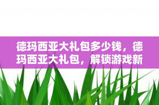 德玛西亚大礼包多少钱，德玛西亚大礼包，解锁游戏新世界的神秘钥匙
