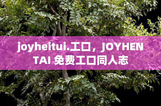 joyheitui.工口，JOYHENTAI 免费工口同人志