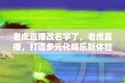 老虎直播改名字了，老虎直播，打造多元化娱乐新体验