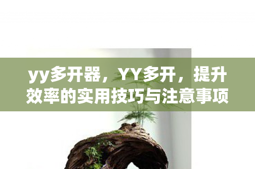 yy多开器，YY多开，提升效率的实用技巧与注意事项