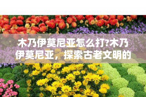 木乃伊莫尼亚怎么打?木乃伊莫尼亚，探索古老文明的神秘遗产
