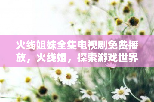 火线姐妹全集电视剧免费播放，火线姐，探索游戏世界的无限可能