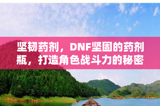坚韧药剂，DNF坚固的药剂瓶，打造角色战斗力的秘密武器