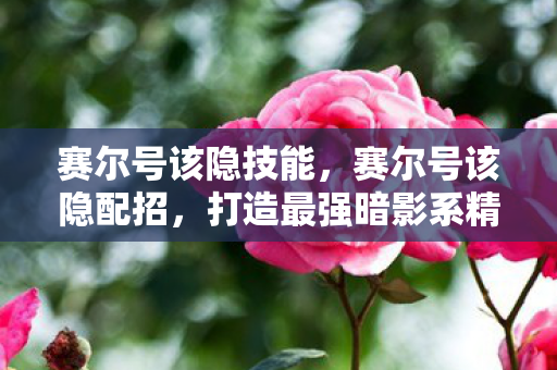 赛尔号该隐技能，赛尔号该隐配招，打造最强暗影系精灵的攻略
