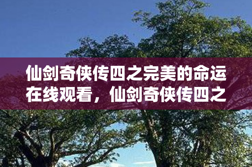仙剑奇侠传四之完美的命运在线观看，仙剑奇侠传四之完美的命运