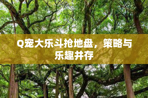 Q宠大乐斗抢地盘，策略与乐趣并存