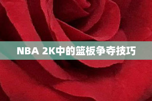 NBA 2K中的篮板争夺技巧