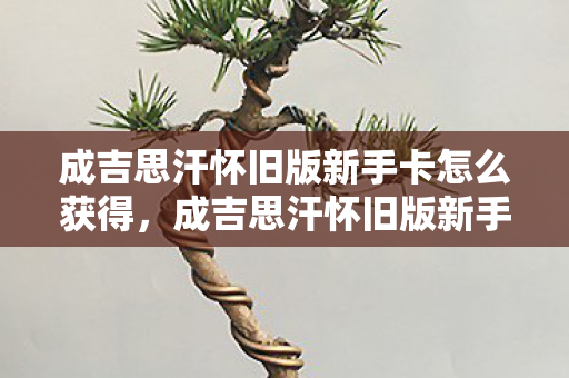 成吉思汗怀旧版新手卡怎么获得，成吉思汗怀旧版新手卡，重温经典，启程新征途