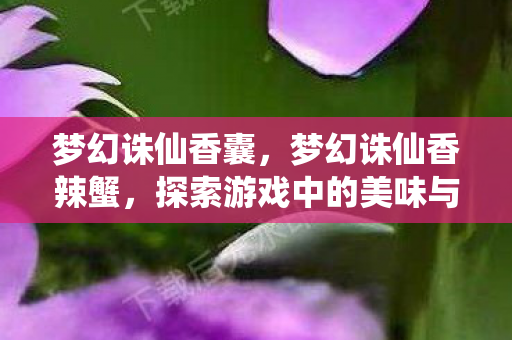 梦幻诛仙香囊，梦幻诛仙香辣蟹，探索游戏中的美味与冒险