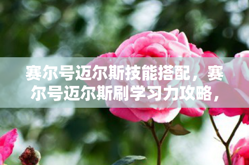 赛尔号迈尔斯技能搭配，赛尔号迈尔斯刷学习力攻略，打造最强战斗精灵