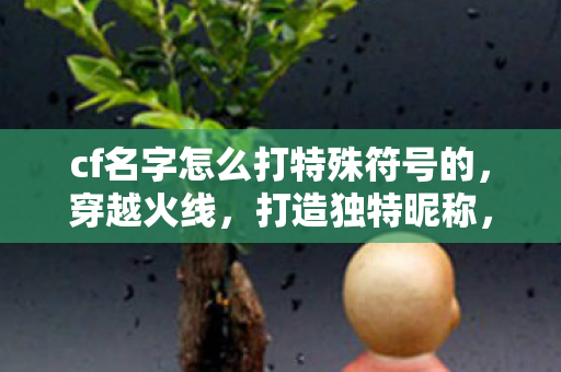 cf名字怎么打特殊符号的，穿越火线，打造独特昵称，解锁个性符号