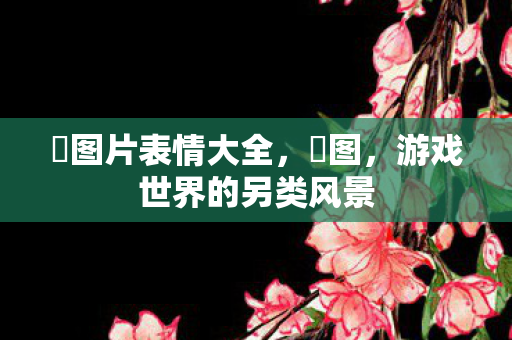 囧图片表情大全，囧图，游戏世界的另类风景
