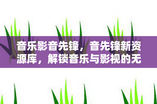 音乐影音先锋，音先锋新资源库，解锁音乐与影视的无限可能