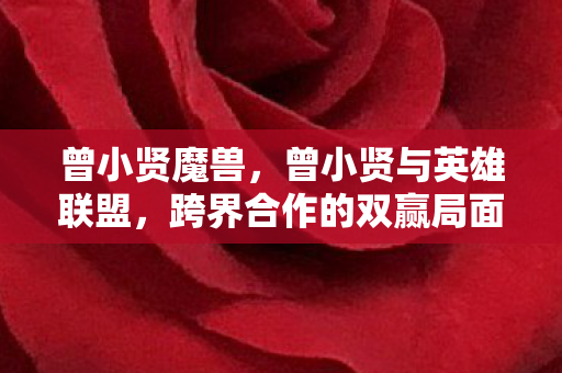 曾小贤魔兽，曾小贤与英雄联盟，跨界合作的双赢局面
