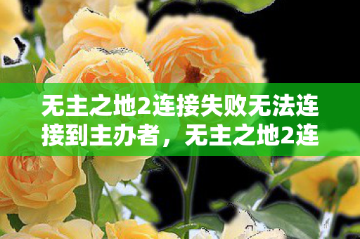 无主之地2连接失败无法连接到主办者，无主之地2连接失败，解决游戏连接问题的有效方法