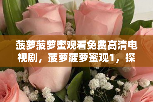 菠萝菠萝蜜观看免费高清电视剧，菠萝菠萝蜜观1，探索游戏世界的无限可能