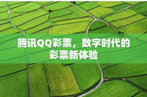 腾讯QQ彩票，数字时代的彩票新体验
