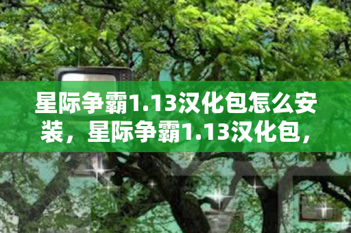 星际争霸1.13汉化包怎么安装，星际争霸1.13汉化包，重温经典，跨越语言障碍