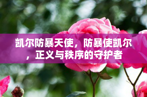 凯尔防暴天使，防暴使凯尔，正义与秩序的守护者