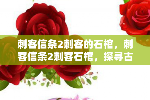 刺客信条2刺客的石棺，刺客信条2刺客石棺，探寻古老遗物背后的神秘故事