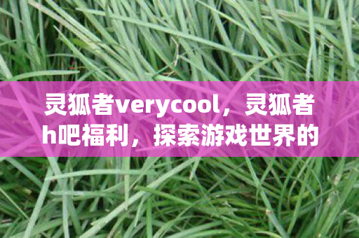 灵狐者verycool，灵狐者h吧福利，探索游戏世界的无限可能