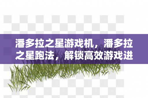 潘多拉之星游戏机，潘多拉之星跑法，解锁高效游戏进程的关键