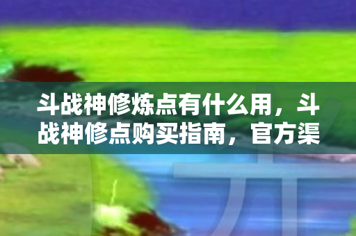 斗战神修炼点有什么用，斗战神修点购买指南，官方渠道与性价比分析