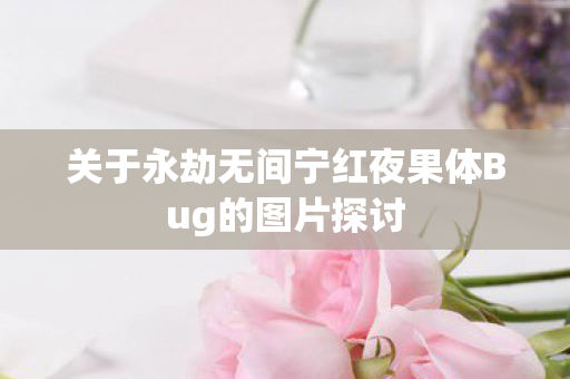 关于永劫无间宁红夜果体Bug的图片探讨