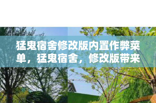 猛鬼宿舍修改版内置作弊菜单，猛鬼宿舍，修改版带来的全新游戏体验