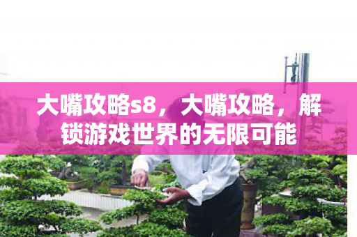 大嘴攻略s8，大嘴攻略，解锁游戏世界的无限可能